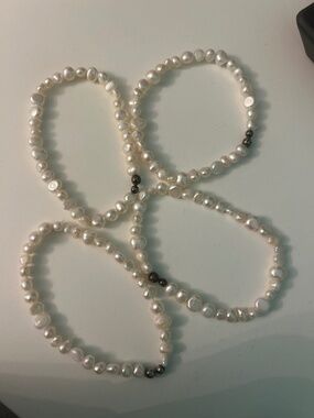 4 Pearl Bracelets